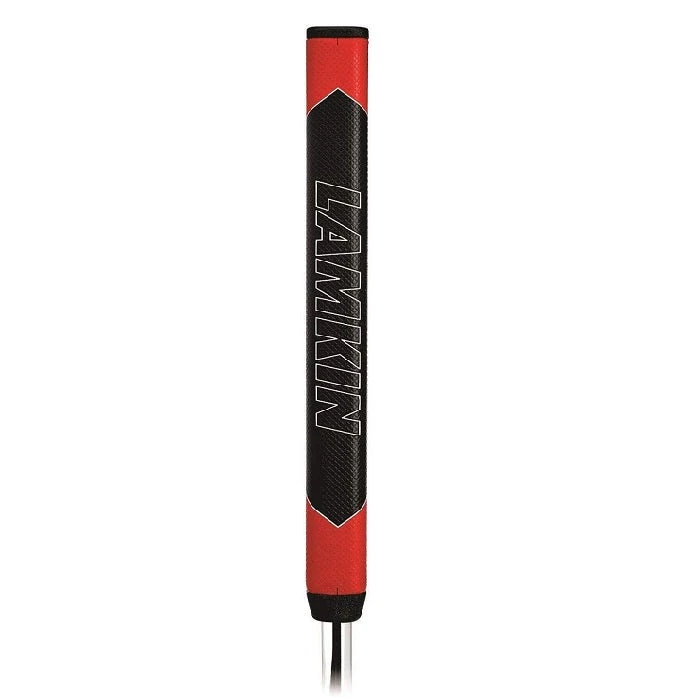 Lamkin SinkFit PU Putter Grips - Red/Black 3 Lamkin SinkFit PU Putter Grips - Red/Black