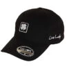 Lucky Black Clover Lucky For U Hat 2 Lucky Black Clover Lucky For U Hat -Golfcore Store Lucky Black Clover Black White