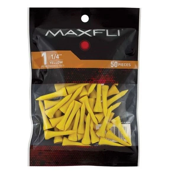 Maxfli 1.25" Golf Tees 3 Maxfli 1.25" Golf Tees
