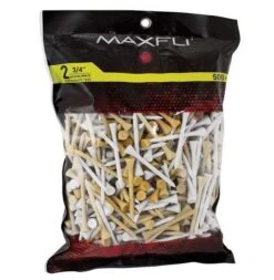 Maxfli 2.75" Golf Tees -Golfcore Store MaxfliTees 2.75 500ct