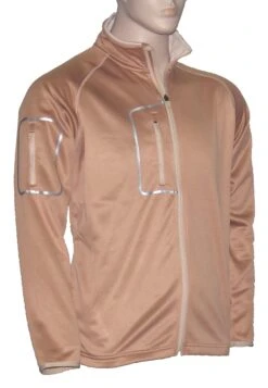 The Weather Company TWC Men's Poly-Flex Full Zip Jacket -Golfcore Store Men s PolyFlex Jacket Iced Coffee Cream