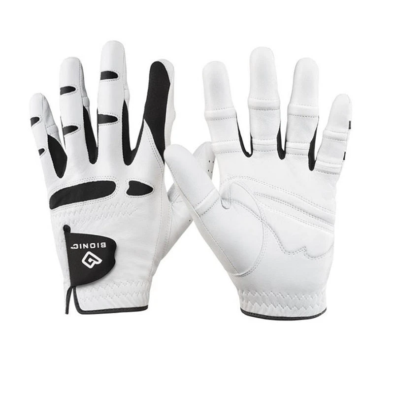 Bionic Men's StableGrip With Natural Fit White Golf Glove 3 Bionic Men's StableGrip With Natural Fit White Golf Glove