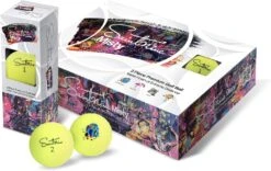 Saintnine Misty Premium Matte Golf Balls -Golfcore Store MistyMatteYellow0