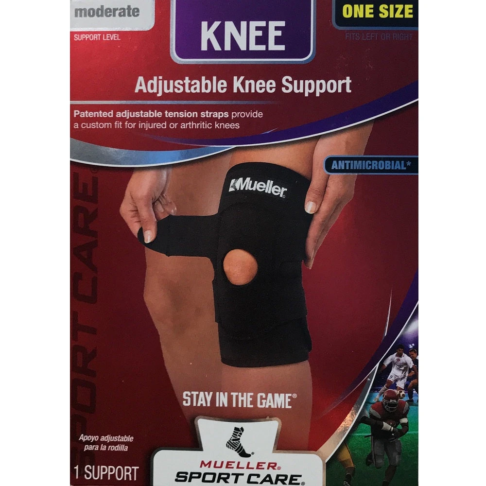 Mueller Sport Care Moderate Adjustable Knee Support Brace 3 Mueller Sport Care Moderate Adjustable Knee Support Brace