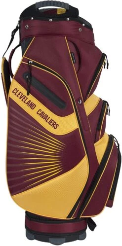 NBA The Bucket II Team Effort Cart Bag 17 NBA The Bucket II Team Effort Cart Bag -Golfcore Store NBA Cart Bag Cavaliers 2