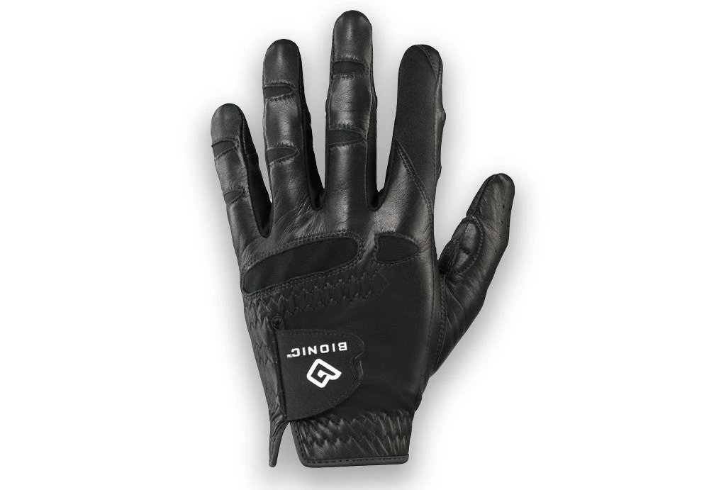 Bionic Men's StableGrip With Natural Fit Black Golf Glove 4 Bionic Men's StableGrip With Natural Fit Black Golf Glove - Image 2