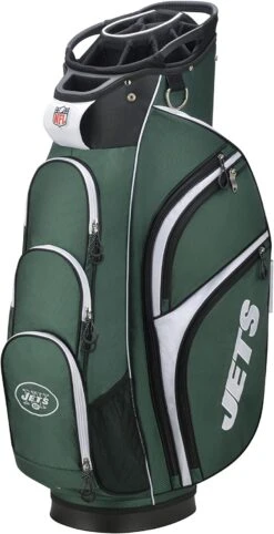 WIlson NFL Licensed Xtra Golf Cart Bags (Previous Model) 37 WIlson NFL Licensed Xtra Golf Cart Bags (Previous Model) -Golfcore Store NewYorkJetsCartBag
