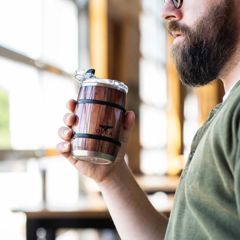 Orca 12oz Oak Wood Grain Barrel 6 Orca 12oz Oak Wood Grain Barrel - Image 4