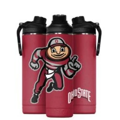Orca NCAA Mascot 22 Ounce Hydra Hot Cold Bottle -Golfcore Store OhioState H22MSOHS Hydra22 Mascot Crimson Trio 800x 14f471be 80ee 486c ae0e b1063e8ff54f