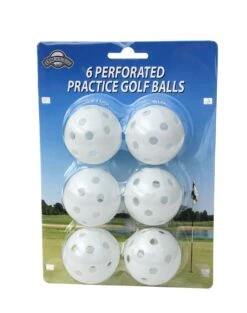 OnCourse Golf Perforated Practice Golf Balls -Golfcore Store OnCourse Perferated Golf Balls 13011