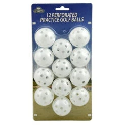 OnCourse Golf Perforated Practice Golf Balls -Golfcore Store OnCourse Perferated Golf Balls 13021