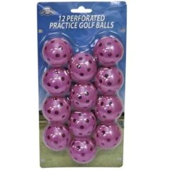 OnCourse Golf Perforated Practice Golf Balls -Golfcore Store OnCourse Perferated Golf Balls 13071