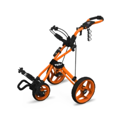Clicgear Golf 3-Wheel Rovic Junior Push Cart Model RV3J -Golfcore Store Orange