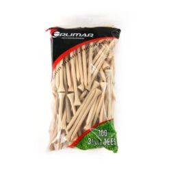 Orlimar 3.25" Golf Tees -Golfcore Store OrlimarTees 3.25 100 NaturalWood
