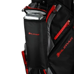 Orlimar Golf CRX Cart Bag With Removable Cooler -Golfcore Store Orlimar CRX Cooler Bag Black Red 7