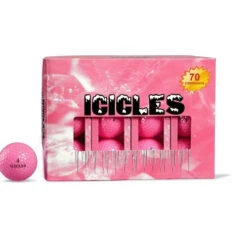 Rock Icicles Golf Balls -Golfcore Store Pink