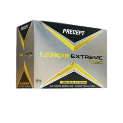 Bridgestone Precept Laddie X Extreme Golf Balls -Golfcore Store Precept Laddie X Yellow