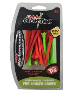 Pride Performance Matte Finish Golf Tees -Golfcore Store Pride Performance Matte 234 Mix 30ct 87993