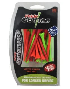Pride Performance Matte Finish Golf Tees -Golfcore Store Pride Performance Matte 314 Mix 30ct 88003