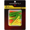 Maxfli Pronged High-Visibility Golf Tees - 40 Pack -Golfcore Store ProngedHighVisibilityGolfTees 40pack
