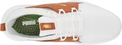 Puma Ignite Fasten8 Crafted Laced Golf Shoes -Golfcore Store PumaFasten8Crafted WhiteLeatherBrown4