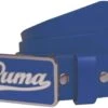Puma Script Fitted Golf Belt 1 Puma Script Fitted Golf Belt -Golfcore Store Puma Script Fitted Belt Strong Blue