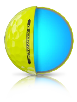 Srixon Q-Star Tour Series Golf Balls -Golfcore Store QST4 QUARTER YELLOW REFLECTION