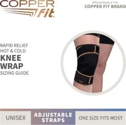 Copper Fit Rapid Relief Knee Wrap -Golfcore Store RapidReliefKnee 3
