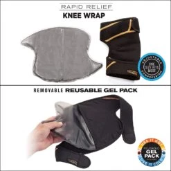 Copper Fit Rapid Relief Knee Wrap -Golfcore Store RapidReliefKnee 4