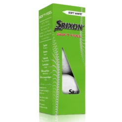 Srixon Soft Feel Golf Balls -Golfcore Store SOFTFEEL13Sleeve PureWhite FLIP reflection