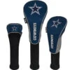 NFL 3 Pack Headcover Set - Team Effort 2 NFL 3 Pack Headcover Set - Team Effort -Golfcore Store SetofThree DallasCowboys