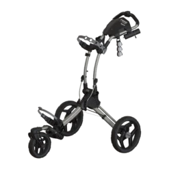 Clicgear Golf 3-Wheel Rovic Swivel Push Cart Model RV1s -Golfcore Store Silver