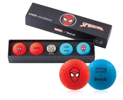 Volvik Marvel Limited Edition Marvel Golf Ball Gift Packs 17 Volvik Marvel Limited Edition Marvel Golf Ball Gift Packs -Golfcore Store Spider Man Box