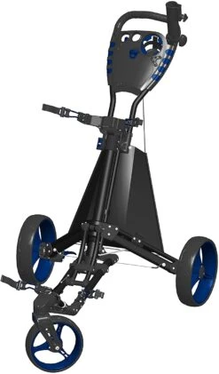 Spin It Golf Easy Drive 3-Wheel Push Cart 8 Spin It Golf Easy Drive 3-Wheel Push Cart -Golfcore Store SpinItEasyDriver BlackBlue