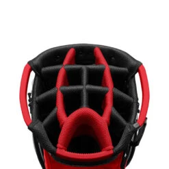 Srixon Premium Cart Bag 40 Srixon Premium Cart Bag -Golfcore Store SrixonPremiumCartBags RedBlack3