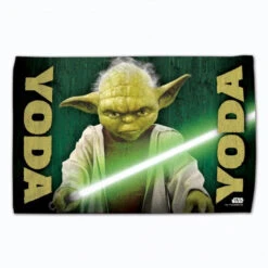 Star Wars Fan Towels 16" X 25" 25 Star Wars Fan Towels 16" X 25" -Golfcore Store Star Wars Fan towel 16x25 Yoda