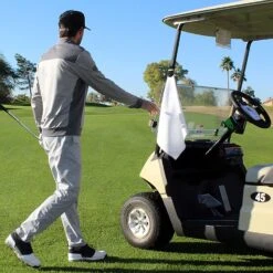 Monument Golf Stick It Magnetic Towels 16 Monument Golf Stick It Magnetic Towels -Golfcore Store Stick It Towel White b