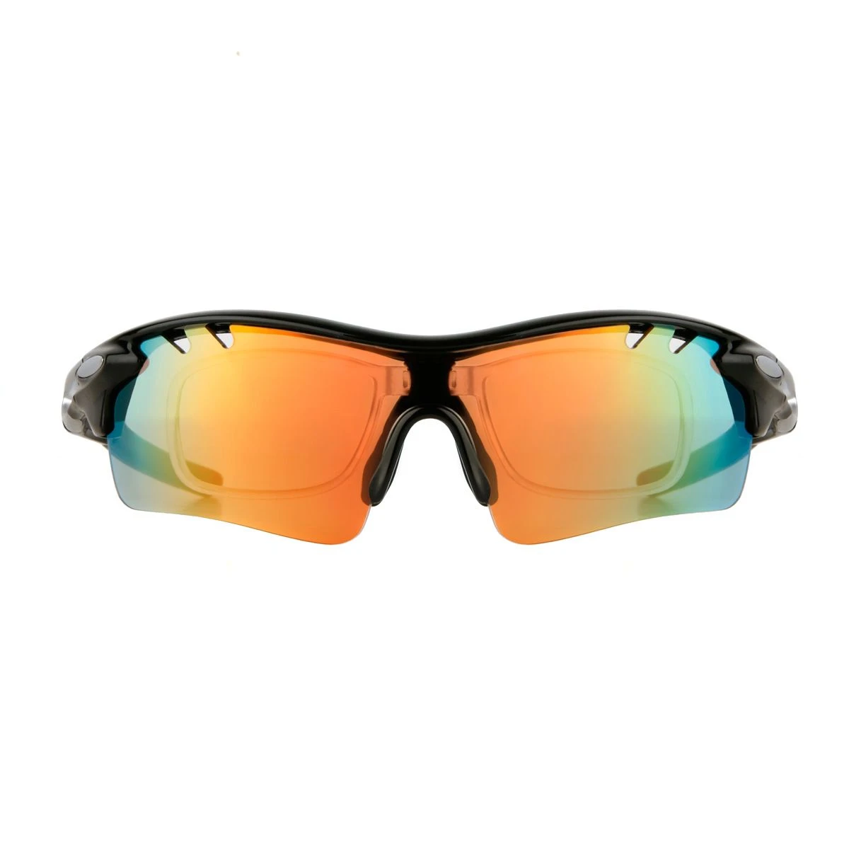 Tour Gear Gloss Black Interchangeable Sunglasses (with 5 Lense) 4 Tour Gear Gloss Black Interchangeable Sunglasses (with 5 Lense) - Image 2