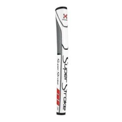 SuperStroke Traxion 1.0PT Putter Grip -Golfcore Store SuperStrokeTraxion1.0PutterGrip WhiteRedGray