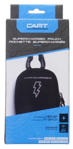 Sun Mountain Golf SuperCharged Cart Battery Pouch -Golfcore Store SuperchargedCartPouchBox