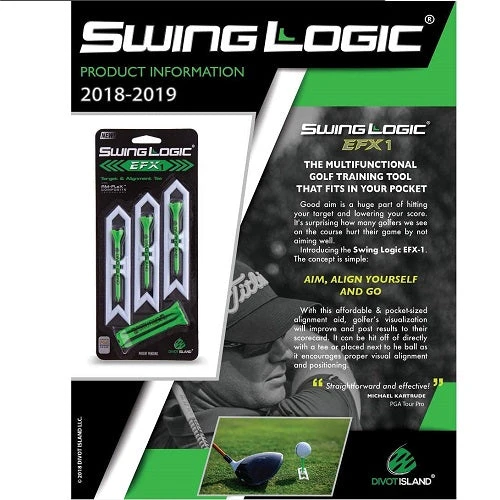 Swing Logic EFX Target And Alignment Tee System 3 Swing Logic EFX Target And Alignment Tee System