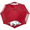 Team Effort 62" Windsheer Collegiate Umbrella -Golfcore Store Team Effort Windsheer Umbrella Arkansas