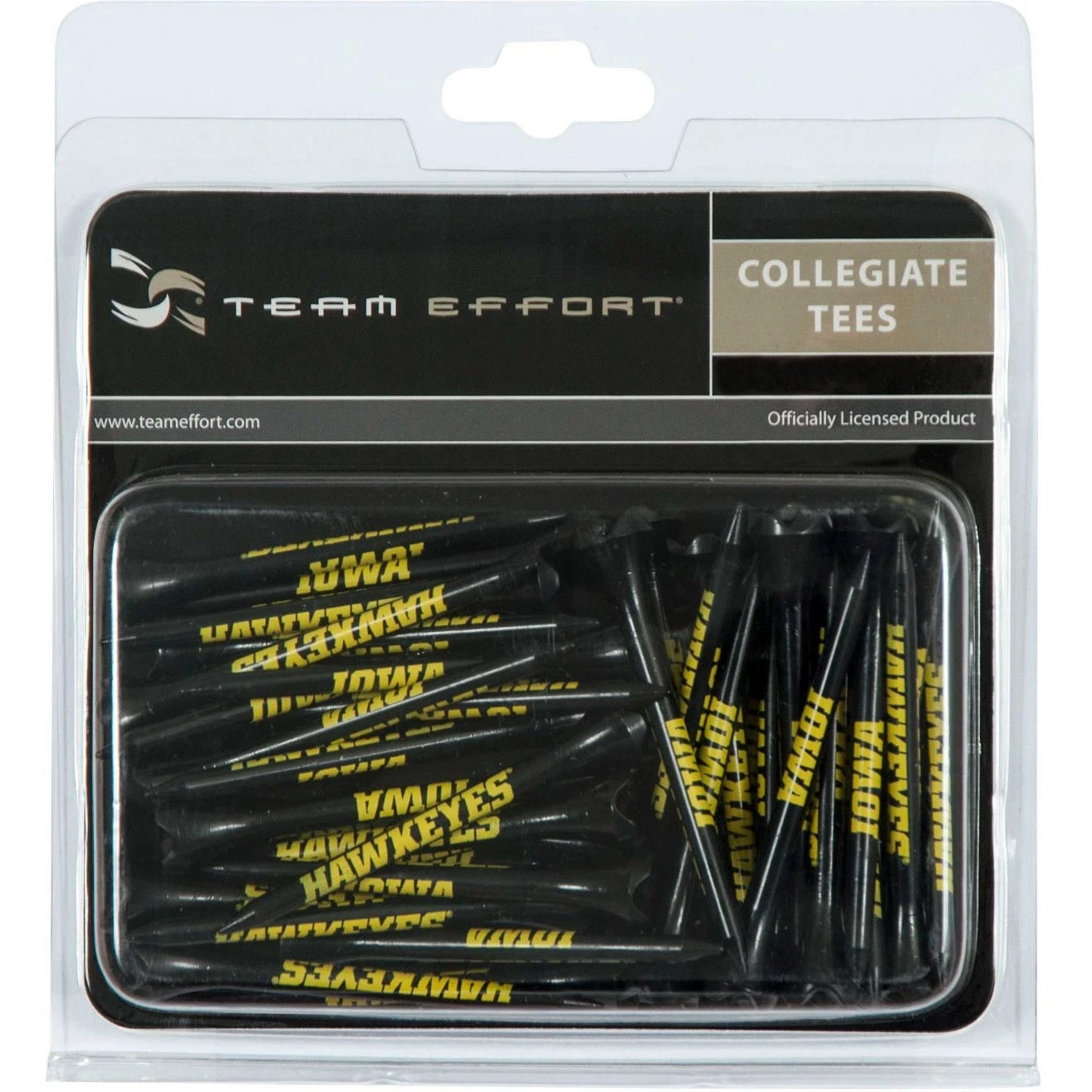 WinCraft Team Effort Collegiate Golf Tees 40 Pack 4 WinCraft Team Effort Collegiate Golf Tees 40 Pack - Image 2