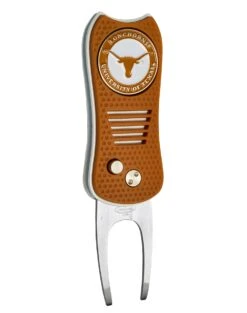 Team Golf Retractable Switchblade Switchfix Divot Tool Ball Marker - NCAA 38 Team Golf Retractable Switchblade Switchfix Divot Tool Ball Marker - NCAA -Golfcore Store Texas Longhorns Switchfix 44448 151