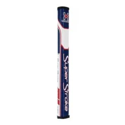 SuperStroke Traxion Flatso Putter Grips -Golfcore Store TraxionFlatsoRedWhiteBlue