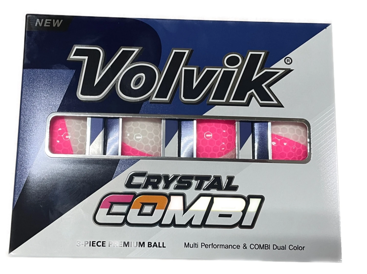 Volvik Crystal Combi Split Colored Golf Balls 7 Volvik Crystal Combi Split Colored Golf Balls - Image 5