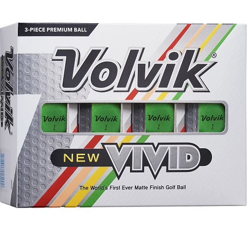 Volvik Vivid Matte Finish Golf Balls - Dozen 4 Volvik Vivid Matte Finish Golf Balls - Dozen - Image 2