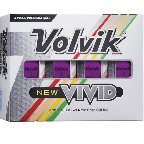 Volvik Vivid Matte Finish Golf Balls - Dozen 8 Volvik Vivid Matte Finish Golf Balls - Dozen - Image 6