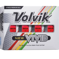 Volvik Vivid Matte Finish Golf Balls - Dozen 20 Volvik Vivid Matte Finish Golf Balls - Dozen -Golfcore Store Vivid PINK