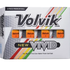 Volvik Vivid Matte Finish Golf Balls - Dozen 26 Volvik Vivid Matte Finish Golf Balls - Dozen -Golfcore Store Vivid SO